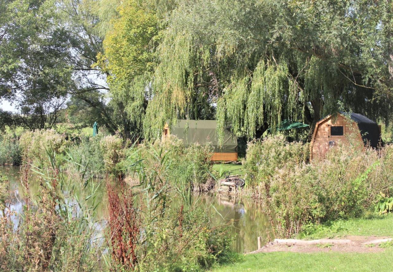 Rum Bridge "Owl Watch" Wooden Tipi Hotell Sudbury  Eksteriør bilde